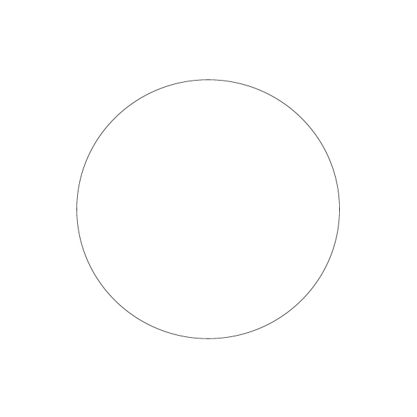 23mm Circle - Removable - Solid White - 1000 Labels Per Roll